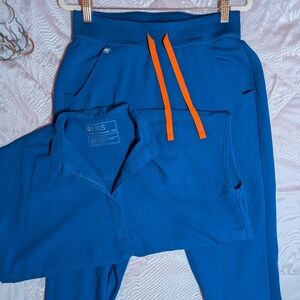 FIGS Winning Blue Scrub Set - XXS/XSP